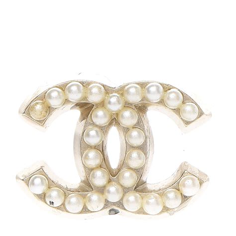 chanel pearl brooch price